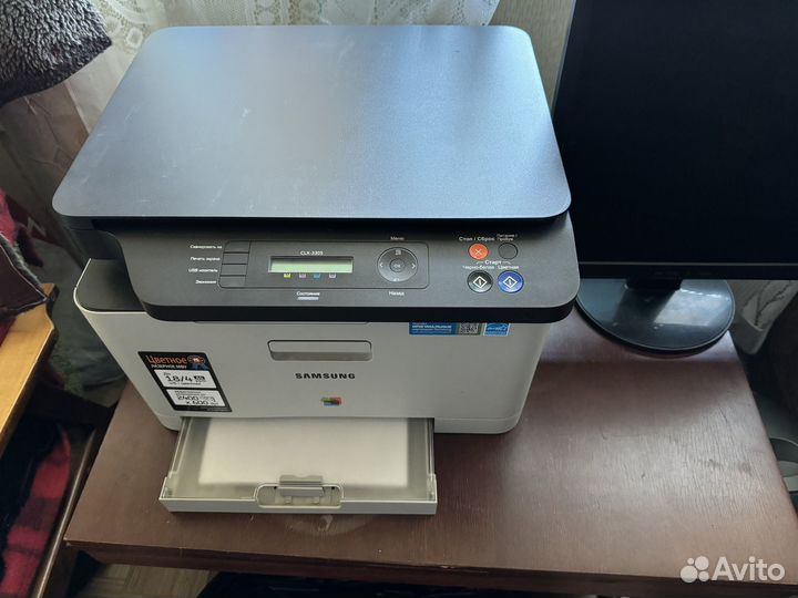 Принтер лазерный мфу samsung clx-3305
