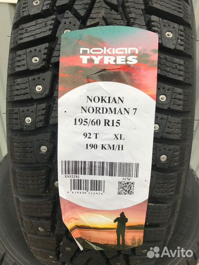 Nokian Tyres Nordman 7 195/60 R15 92T