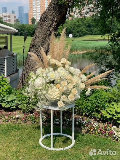 Оформление свадьбы, декор мероприятий цветами