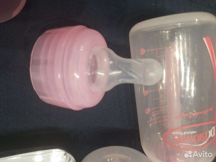 Бутылочки dr browns, новые соски 0+