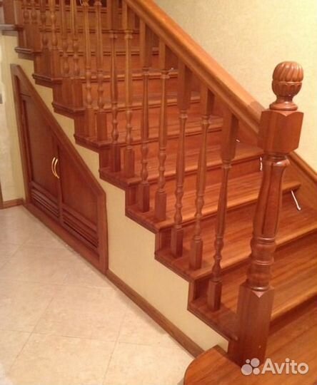 Облицовка лестничного полотна