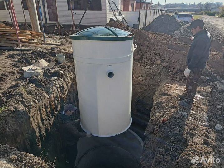 Био септик под ключ за 1 день