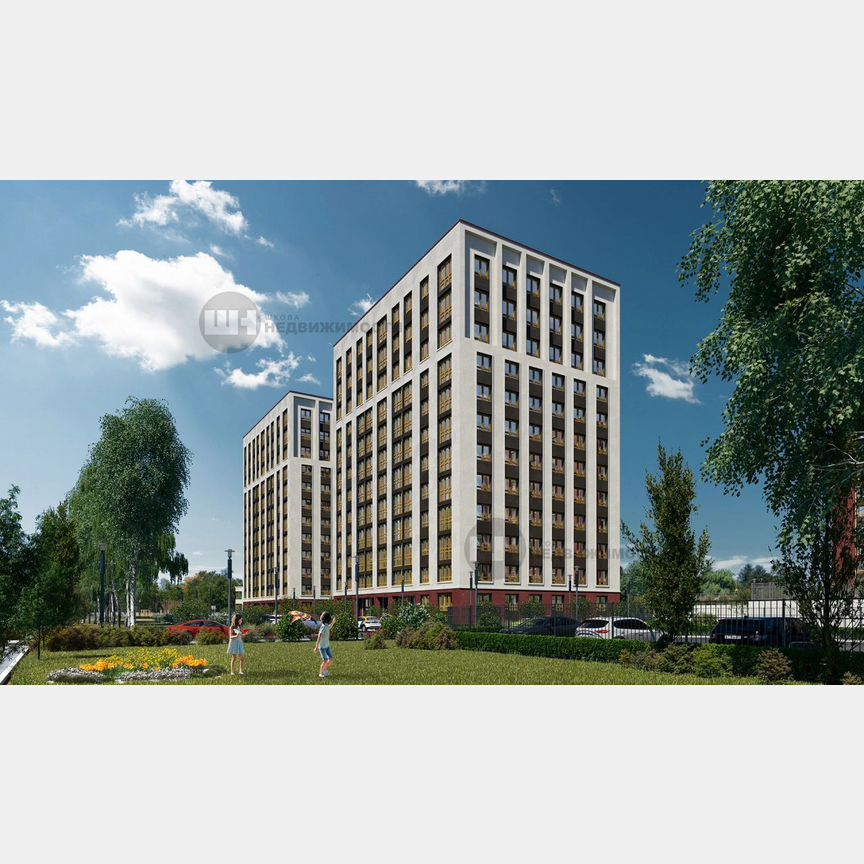 2-к. квартира, 51,6 м², 5/12 эт.