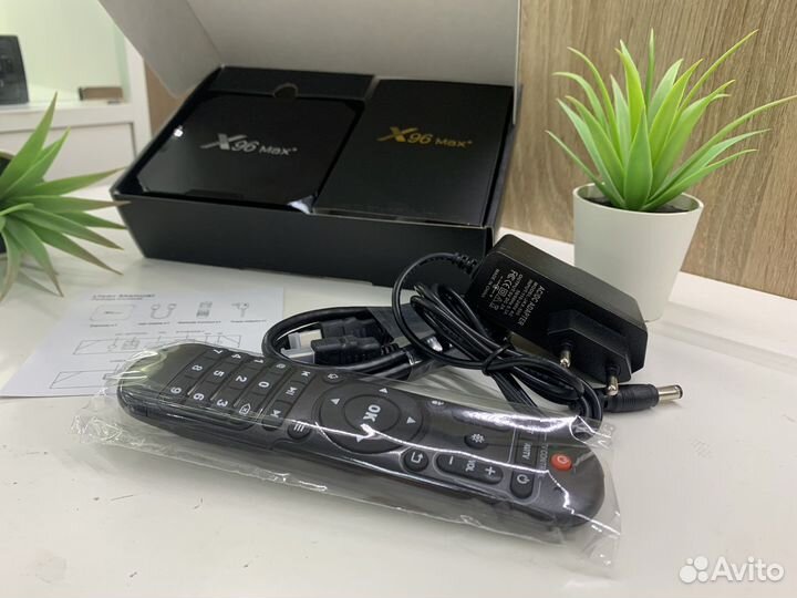 Smart TV Приставка X96 MAX+ 4G/32Gb (новая, гаран)