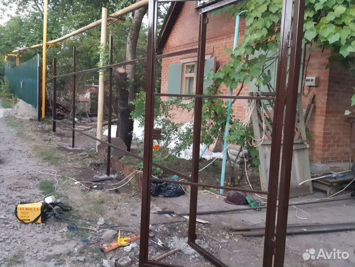 Каркас для забора