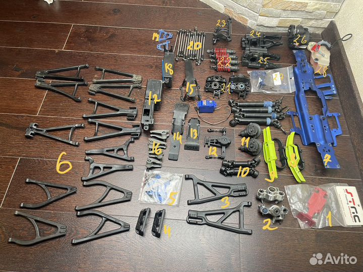 Запчасти и тюнинг Traxxas E-Revo/Revo/Summit 1/10