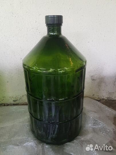 Бутыль для вина стеклянный 22 литра