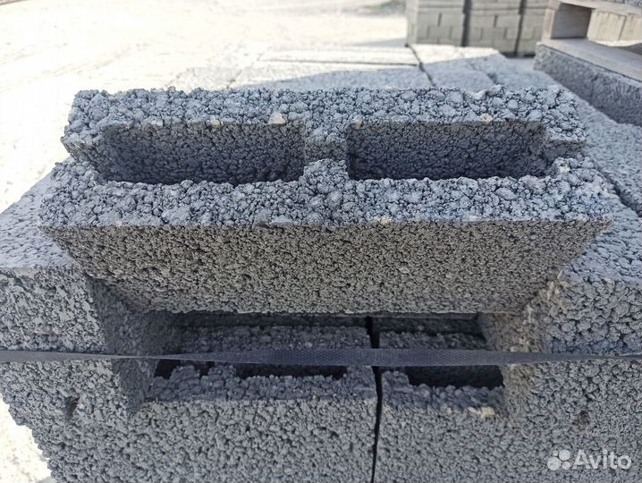 Блок стеновой вибропрессованный