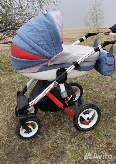 Коляска 2 в 1 adamex
