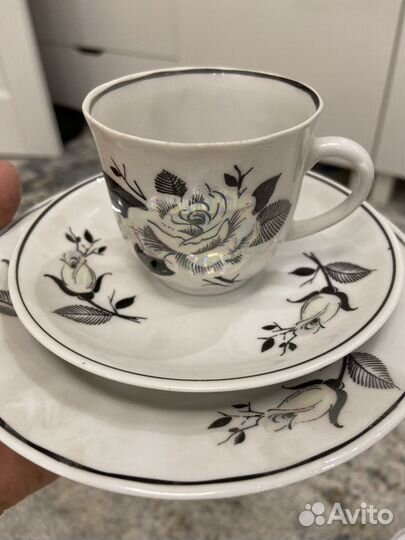 Кофейный сервиз Вербилки СССР