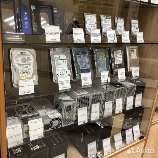 Жёсткие диски HDD и SSD для компьютеров