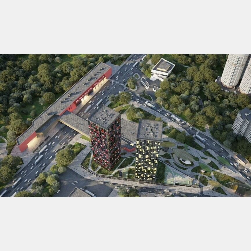 1-к. квартира, 45,8 м², 2/28 эт.