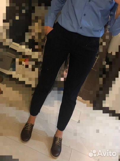 Брюки lime темно-синие