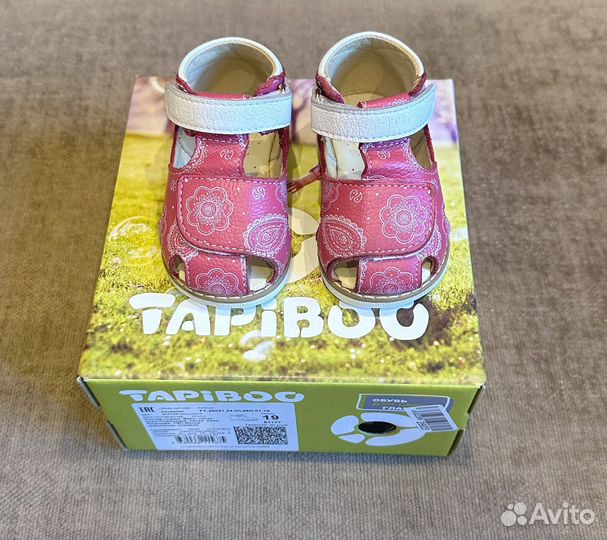 Сандалии tapiboo 19 для девочек