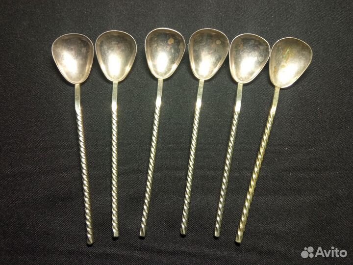 Ложки чайные мельхиор