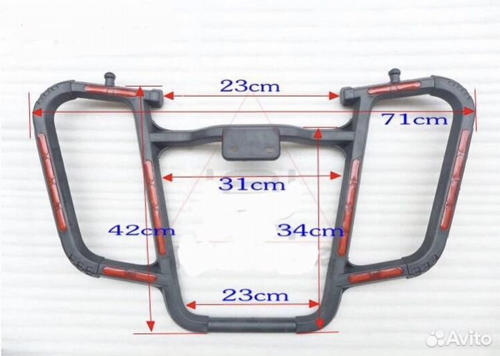 Дуги безопасности, Yamaha ybr 125
