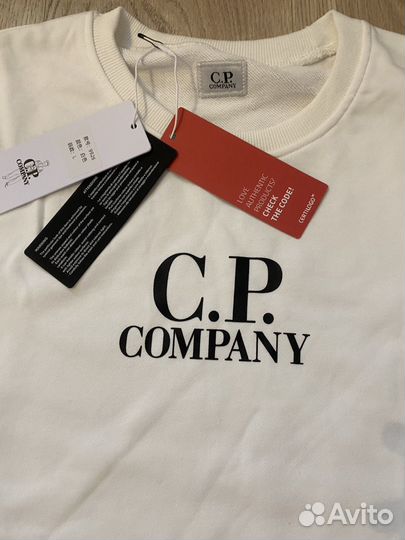 Свитшот C.P. Company белый