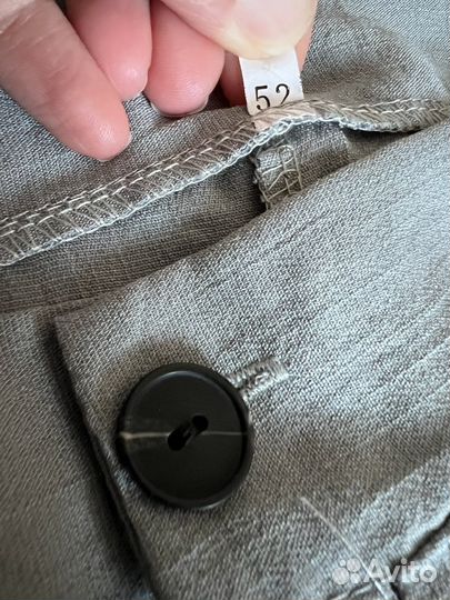 Мужской костюм лен р 52