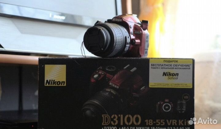 Фотоаппарат Nikon d3100 18-55 VR Kit