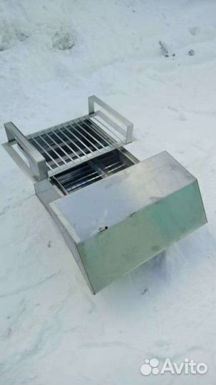 Коптильня неубиваемая 2мм нержавеющая