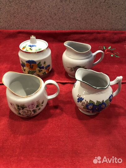 Молочники в добор к сервизам