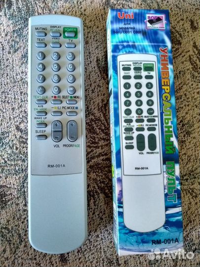 Пульт для телевизора sony универсальный