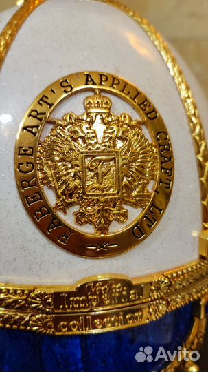 Яйцо Фаберже Imperial collection позолота