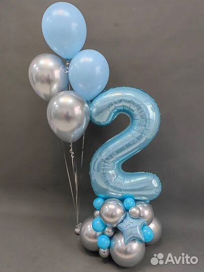 Шарики на день рождения с доставкой 24/7