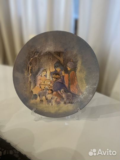 Тарелка декоративная 