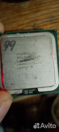 Процессор intel core 2 quad 6309
