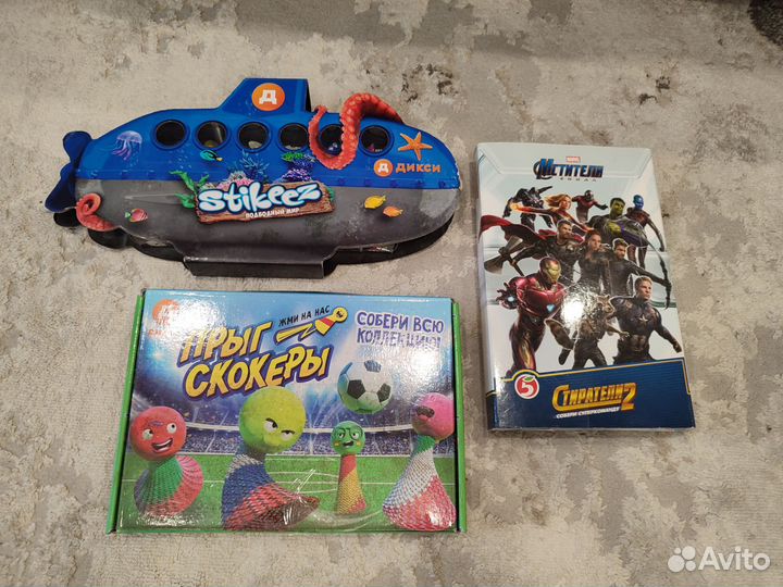 Коллекции из Дикси и Пятерочки