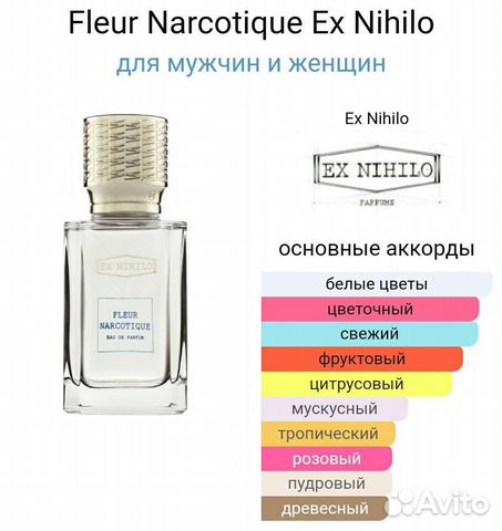 Масляные духи Ex Nihilo Fleur Narcotique