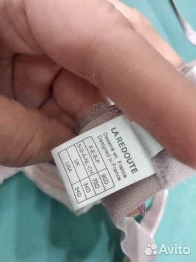 Бюстгальтер odaia размер 90D(фр) - 75D (рус)