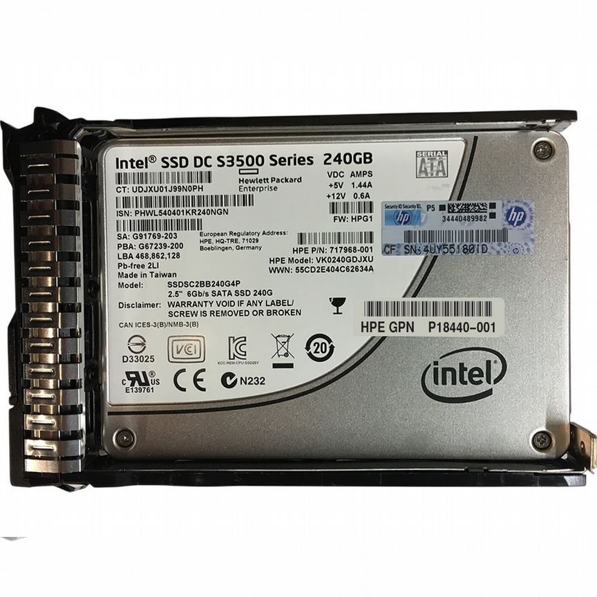 [718137-001] Жесткий Диск Hp 240gb Sata3 2,5" Ssd 718137-001