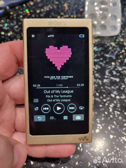 Sony walkman aw-45 Hi-Res Audio на запчасти