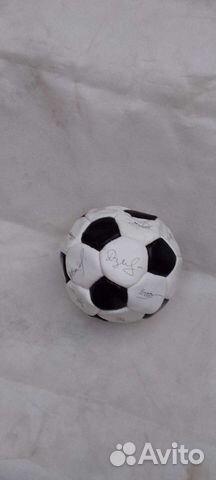 Футбольный мяч с автографами сборной России объявление продам