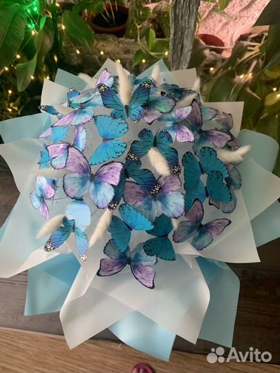 Букет из бабочек