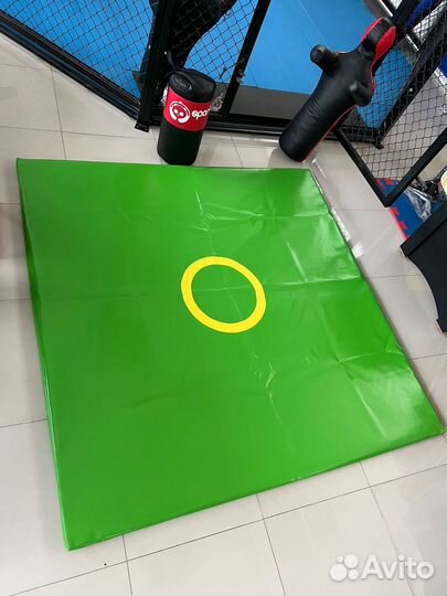 Борцовский ковер 2х2м, детский, маты 40 мм