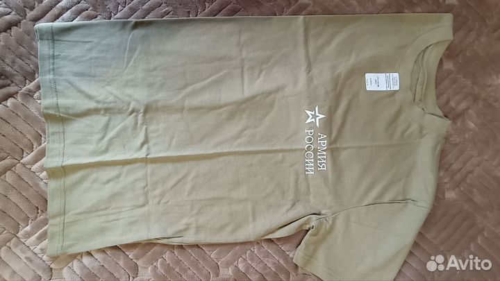 Футболка армия россии оливковая