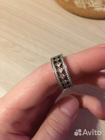 Серебряное кольцо Pandora