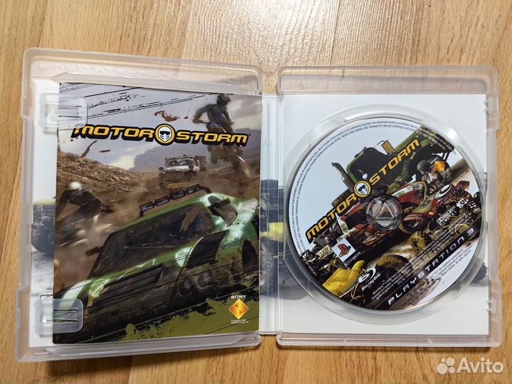 Motorstorm диск PS3