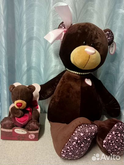 Игрушки мишки плюшевые