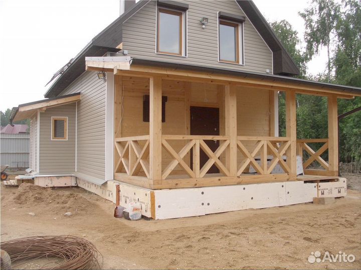 Пристройка к дому под ключ Строительная бригада