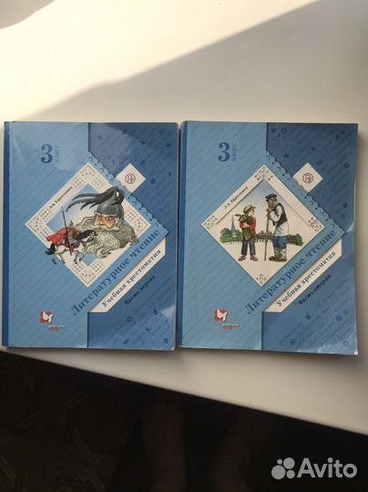 Учебная хрестоматия 3 класс Ефросинина Две части