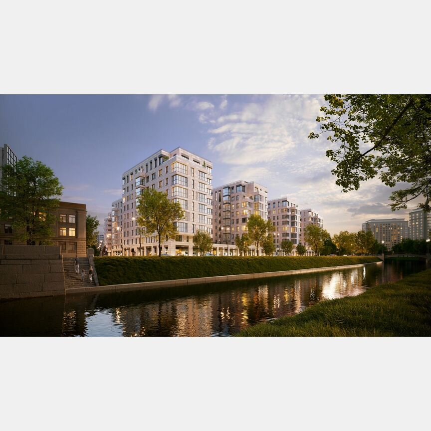 2-к. квартира, 73,7 м², 9/9 эт.