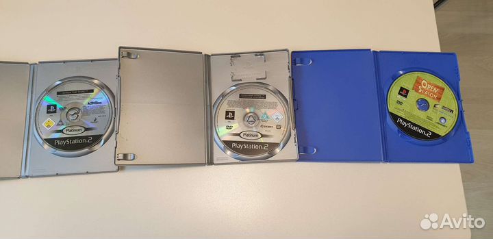 Оригинальные диски PS2 от 200 до 400