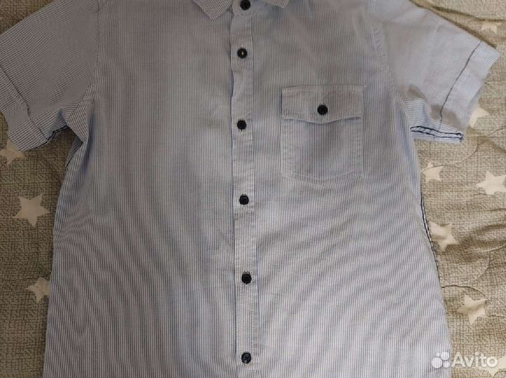 Рубашка для мальчика 134