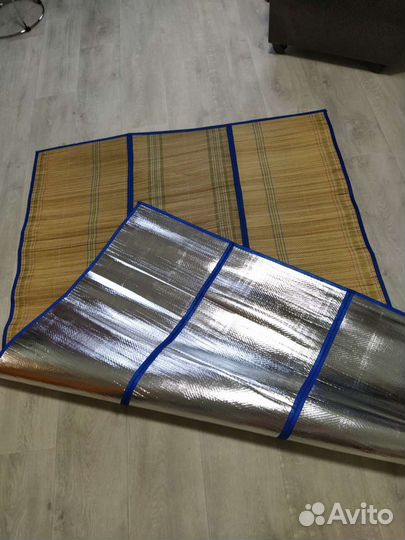 Пляжная циновка-сумка