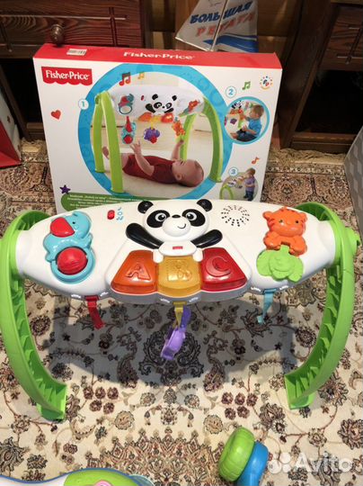 Развивающий коврик, мобиль