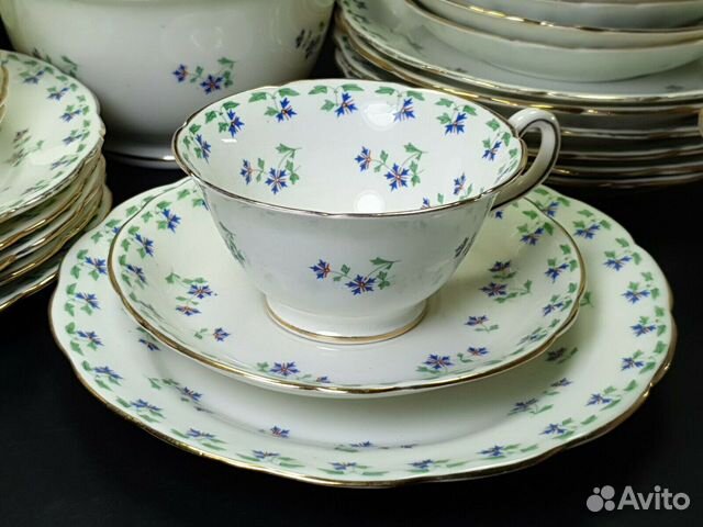 Чайный сервис Grosvenor Jackson & Gosling. Англия